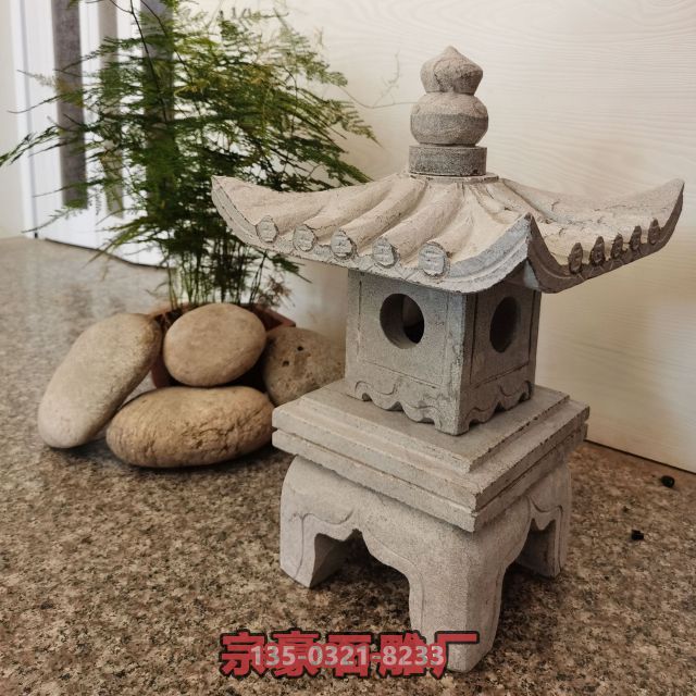 青石仿古石灯